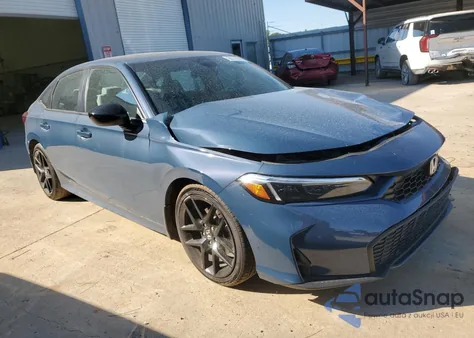 2025 Honda Civic Sport from USA, damaged, VIN 2HGFE4F83SH320168